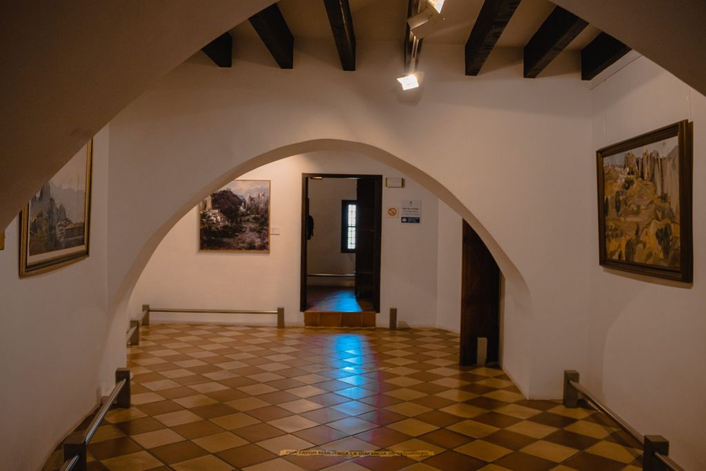Interior de la Casa Orduña en Guadalest