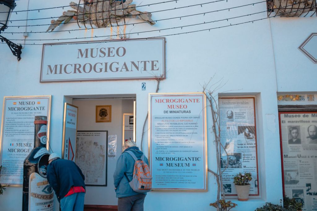 Museo de microminiaturas en Guadalest